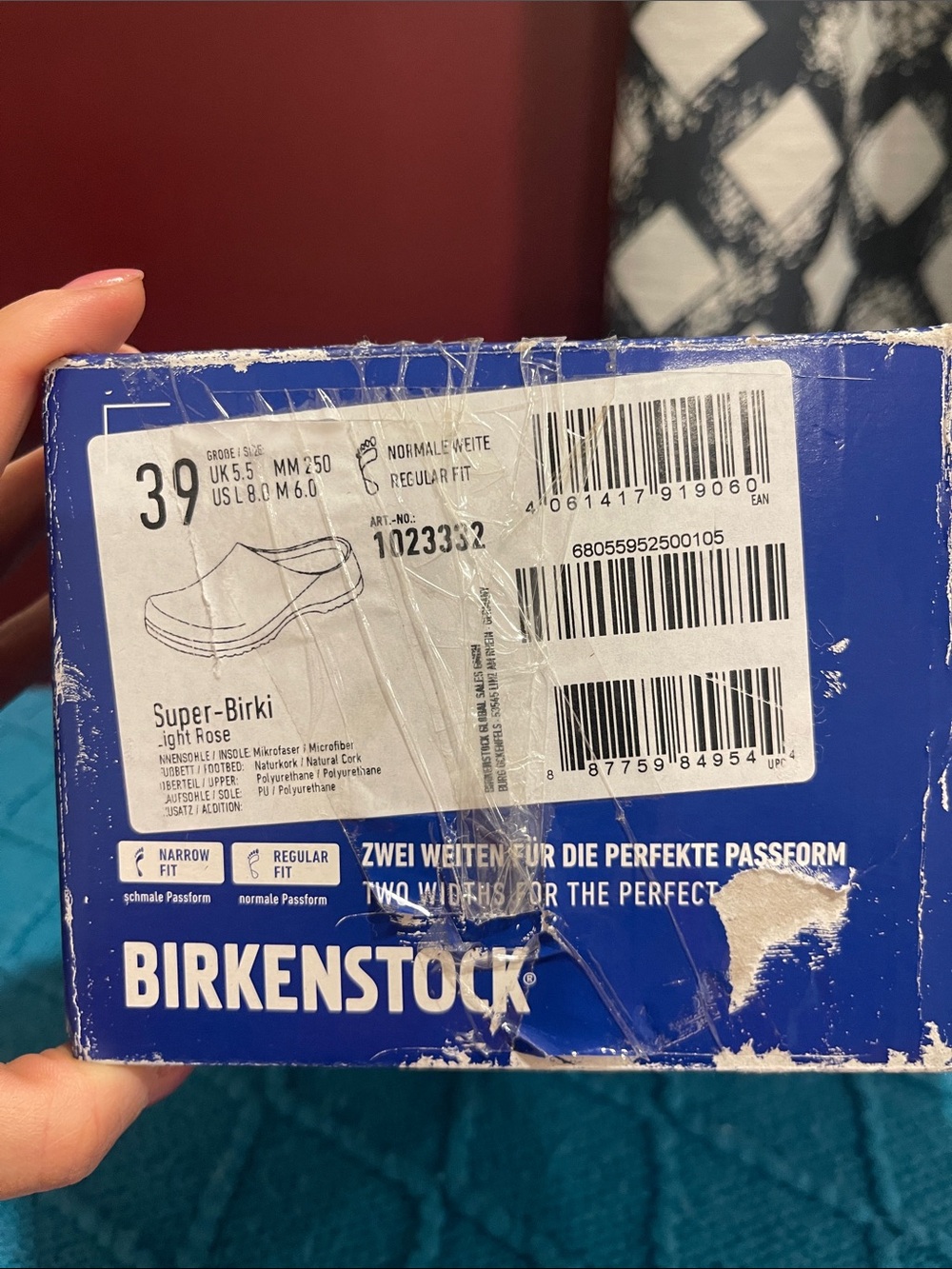 Birkenstock Women's Slip-On Clog in Light Pink - Picture 10 of 10